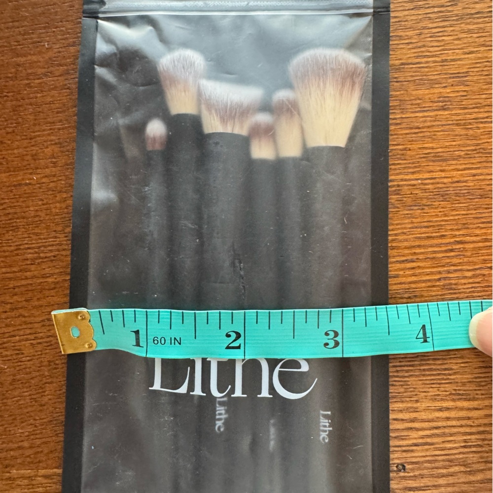 Lithe Black Makeup Brushes Set NIP - Picture 6 of 8